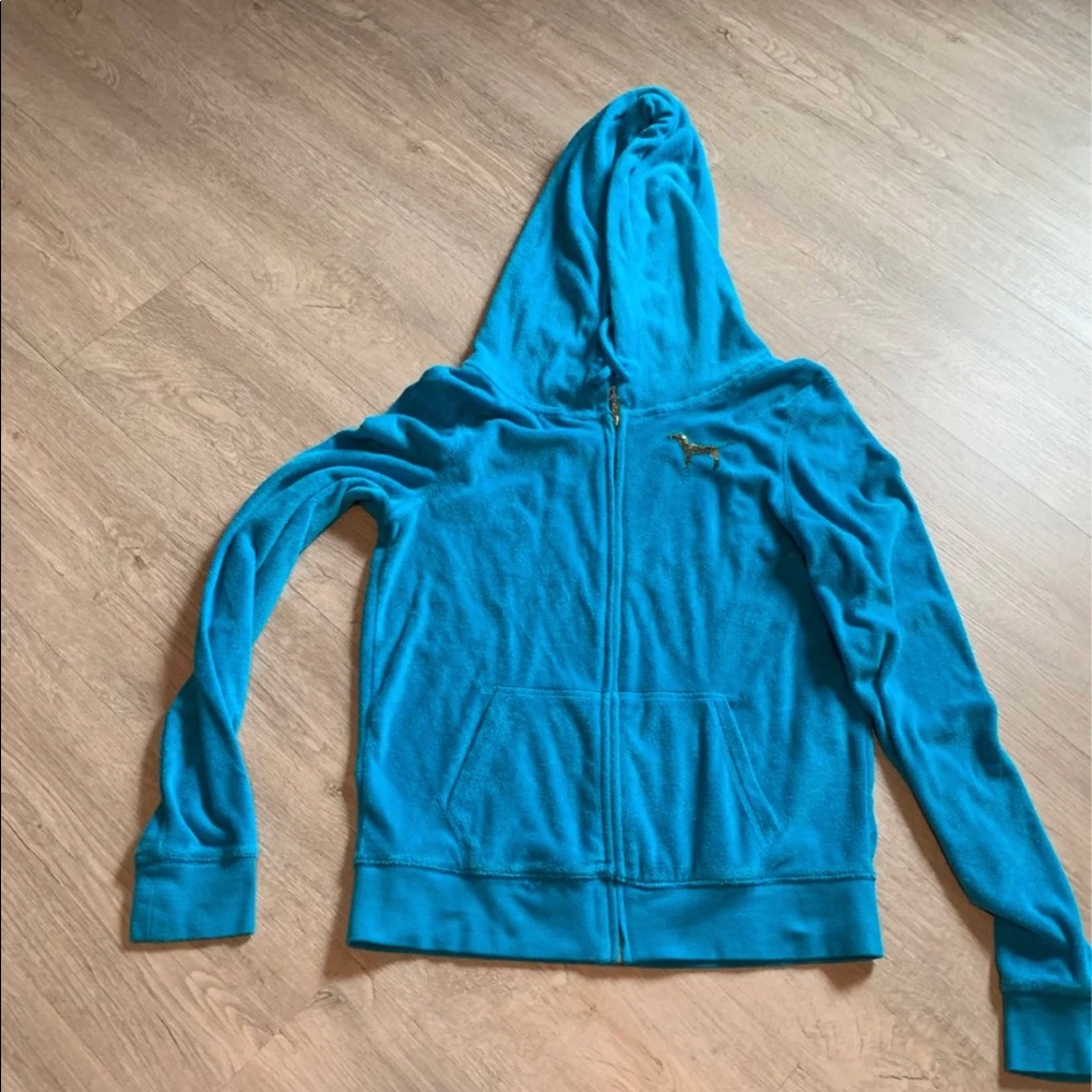 Pink size M zip up